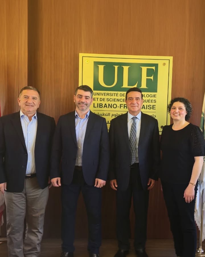استقبل رئيس الجامعة اللبنانية الفرنسية (ULF) نقيب الصيادلة الدكتور عبد الرحمن مرقباوي — صورة 2